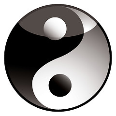 Image showing ying yang shadow