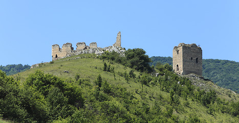 Image showing Coltesti fortress