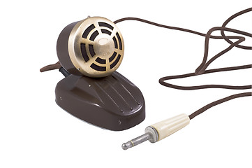 Image showing Old microphone