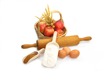 Image showing Baking ingredients