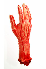 Image showing Bloody hand