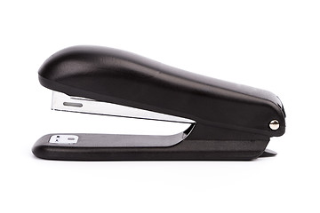 Image showing black office strip stapler