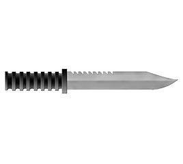 Image showing A knife