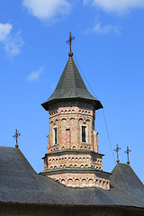 Image showing Tower of Neamt Monastery,Moldavia,Romania