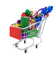 Image showing Gift shopping