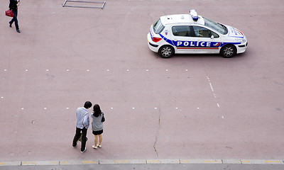 Image showing Police car Paris