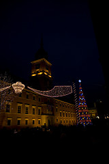 Image showing warsaw by night