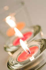 Image showing three candles