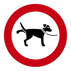 Image showing Dog Sign