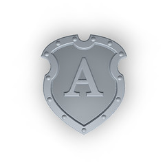 Image showing shield with letter A