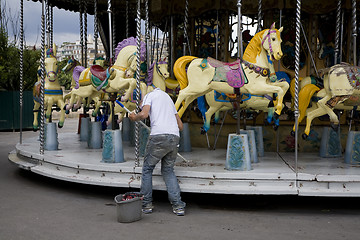 Image showing Merry-go-round