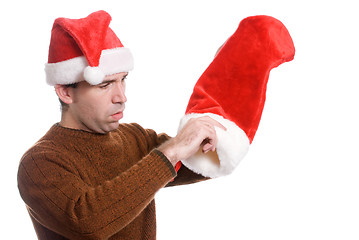 Image showing Empty Xmas Sock