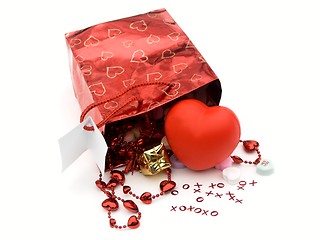 Image showing gift bag,presents