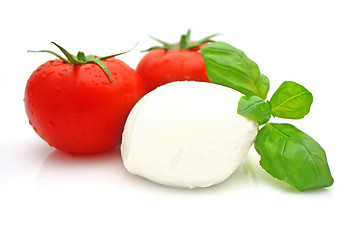 Image showing Tomato mozzarella