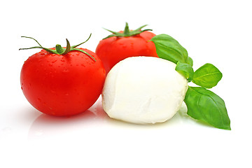 Image showing Tomato mozzarella