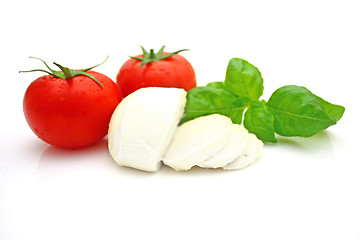 Image showing Tomato mozzarella