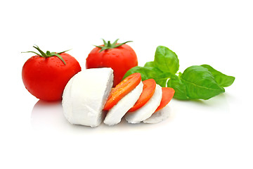 Image showing Tomato mozzarella