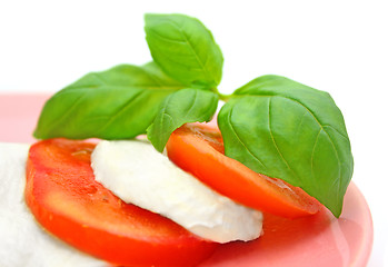 Image showing Tomato mozzarella