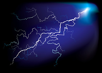 Image showing lightning strike