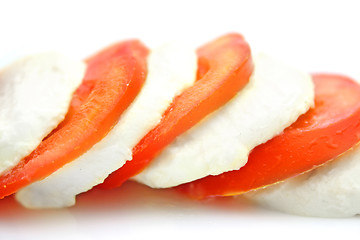 Image showing Tomato mozzarella