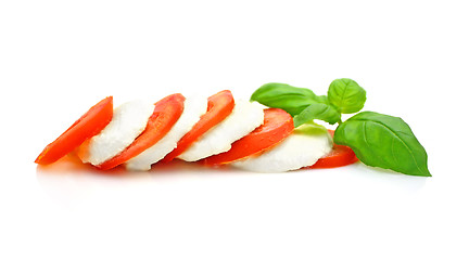 Image showing Tomato mozzarella