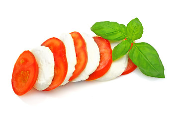 Image showing Tomato mozzarella