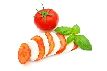 Image showing Tomato mozzarella