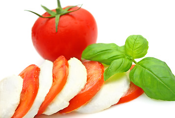 Image showing Tomato mozzarella