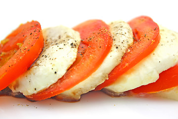 Image showing Tomato mozzarella