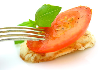 Image showing Tomato mozzarella