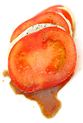Image showing Tomato mozzarella