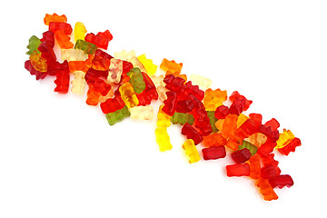 Image showing Gummi bears