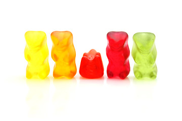 Image showing Gummi bears
