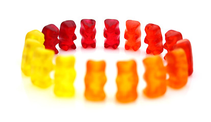 Image showing Gummi bears