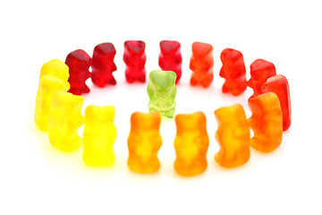 Image showing Gummi bears