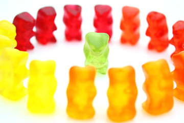 Image showing Gummi bears