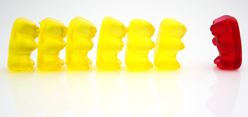 Image showing Gummi bears