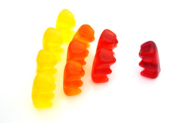 Image showing Gummi bears