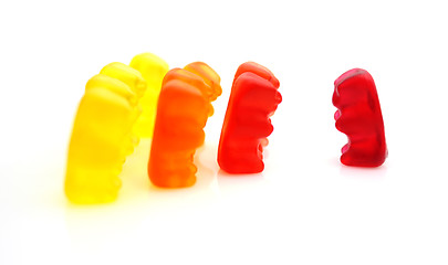 Image showing Gummi bears