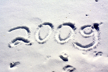 Image showing New year