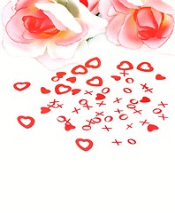 Image showing rose background