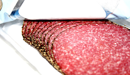 Image showing Salami