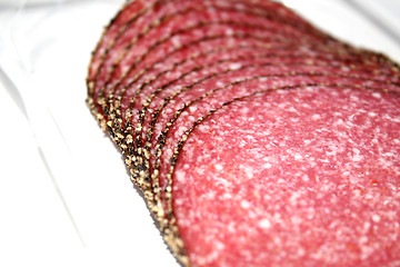 Image showing Salami