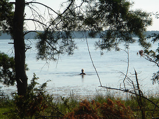 Image showing woman in the sea lll