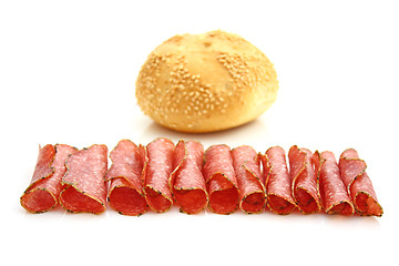 Image showing Salami