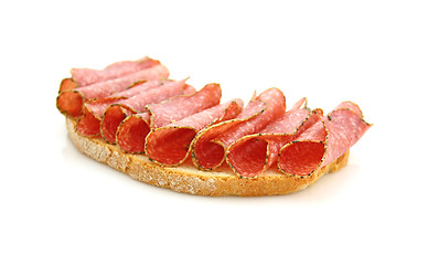 Image showing Salami