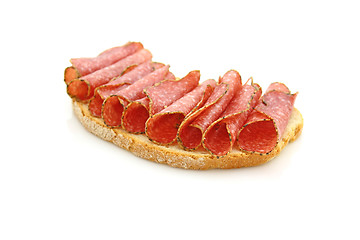 Image showing Salami