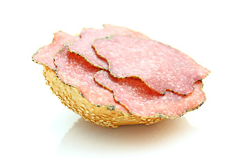 Image showing Salami