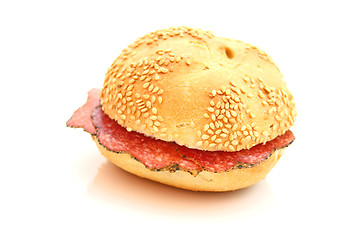 Image showing Salami