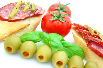 Image showing Bruschetta